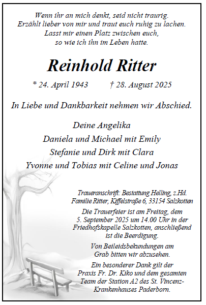 Ritter Reinhold Internet