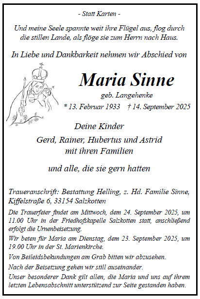 Sinne Maria Internet