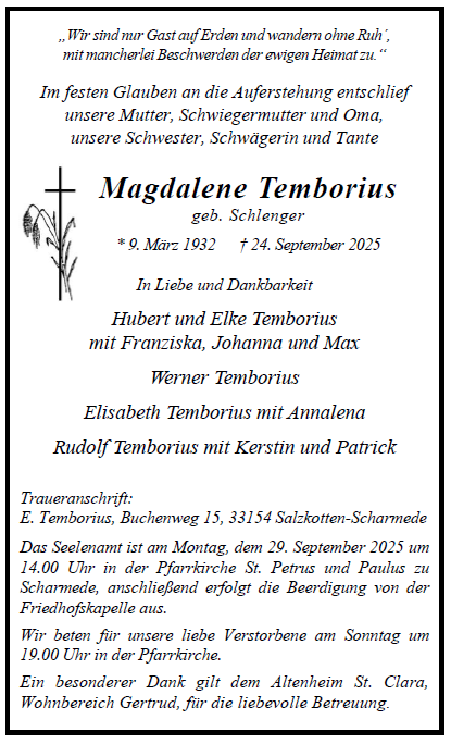 Temborius Magdalena Internet