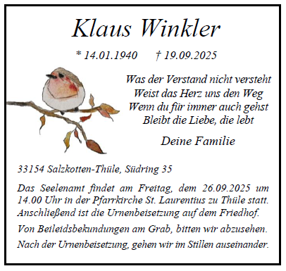 Winkler Klaus Internet