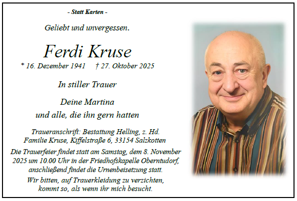 Kruse Ferdinand Internet