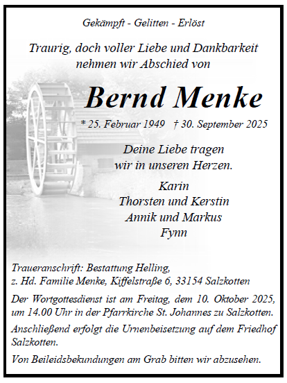 Menke Bernd Internet