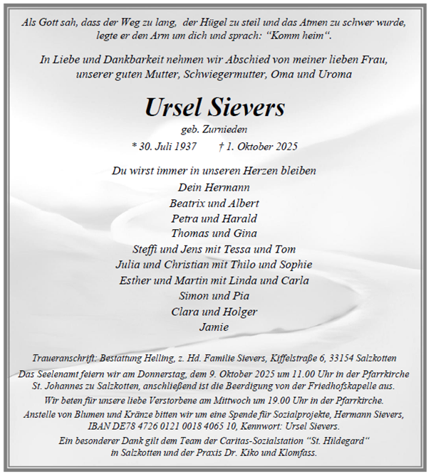 Sievers Ursula Internet