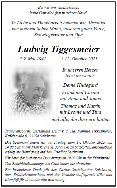 Tiggesmeier Ludwig Internet