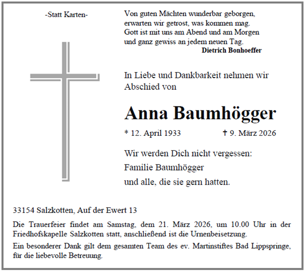 Baumhögger Anna Internet