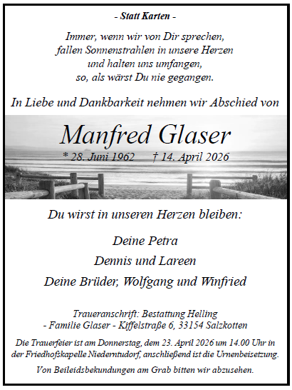 Glaser Manfred Internet