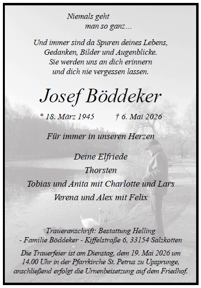 Böddeker Josef Internet