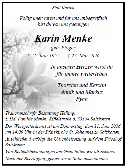 Menke Karin Internet