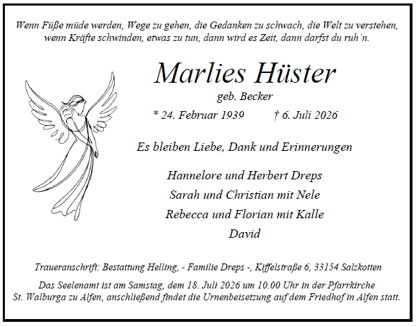Hüster Marlies Internet