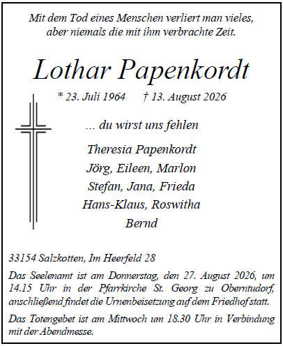 Papenkordt Lothar Internet