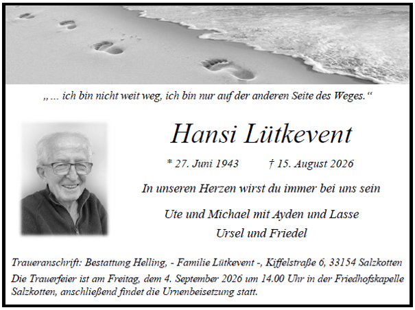 Lütkevent Hans-Jürgen Internet