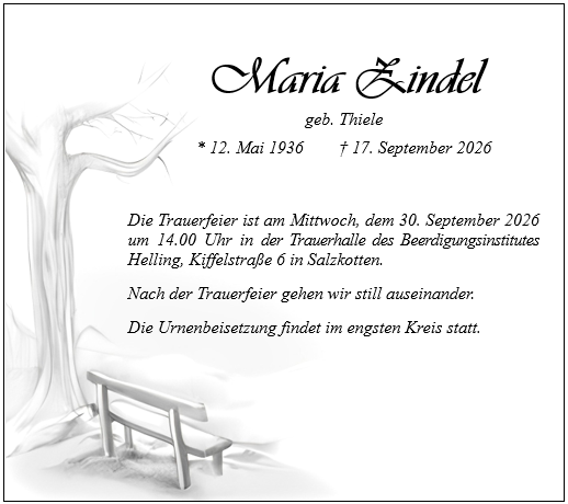 Zindel Maria Internet